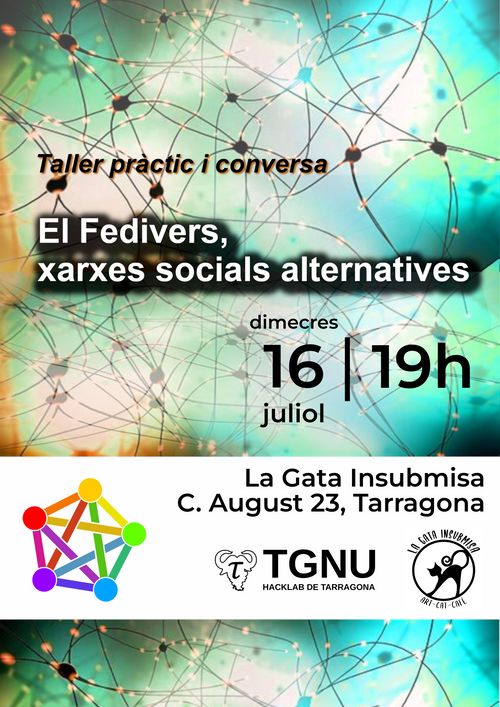El Fedivers, xarxes socials alternatives - Taller pràctic i conversa