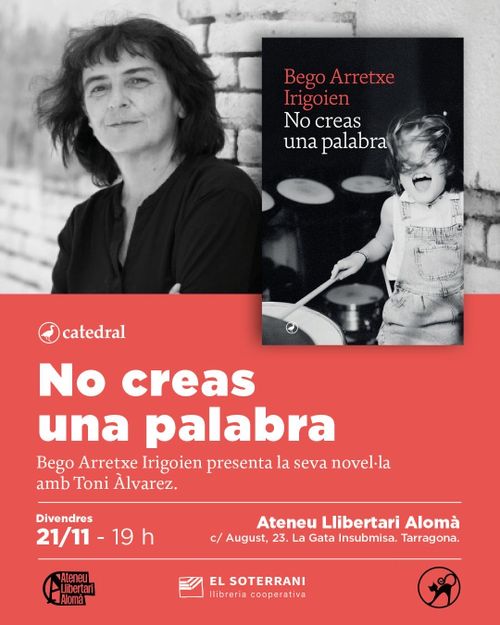 Presentació de la novel·la "No creas una palabra".  